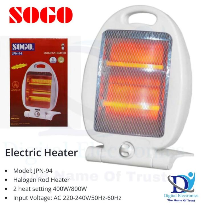 Sogo Quartz Heater (JPN-94 / JPN-95) & Halogen Heater (JPN-95)