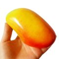 1 Piece - Styrofoam Mango Fruit -  Simulated Mango - Decorative Artificial Mango - Thermacol Mangoes (Artificial Fruits for Decoration). 
