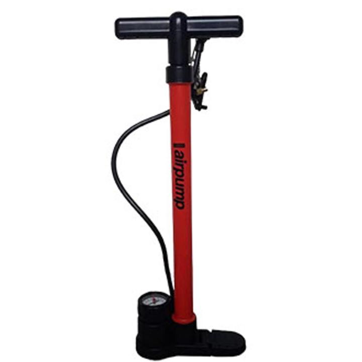 Heavy Duty Hand Air Pump with meter For Bicycle, Football and other Toys