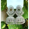 Beautiful Rhinestone Jhumka Drop Earrings For Party/Wedding/Girls/Women. 