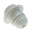 E27 White Bulb holder With Ring - Universal Lamp Screw Bulb Holder - LED Bulb Holder for Home and Office. 