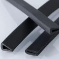 1M Groove 1-12mm U Shaped Rubber Edges Sealing Strip Black Protector Edge Sealing For Car Doors, Glass, Metal Panel. 