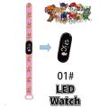 New Paw Patrol Pokemon Anime Kawaii Pika Chuka Ibrabra Jingle Cat Pa Digital Waterproof LED boy girl Watch Kid Birthday Gift Toy. 