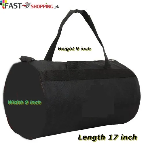 SPORTS%20Bag%20Gym%20Bag%20High%20Quality%20Gym%20Bag%20Gym%20Bag%20Duffel%20Bag%20Shoulder%20Bag%20-%20Black%20Leather%20Sports%20Bag%20-%20Image%202