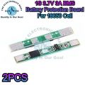 2PCS 1S 3.7V 3A Li-ion BMS Battery Protection KIt For 18650 Lithium Ion Li Battery In Pakistan (SB22). 