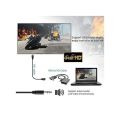 VGA to HDMI Converter Adapter, VGA Male to HDMI Female Cable Converter with 1080P HD Video and Audio Support for Connecting Old PC, Laptop with a VGA Output to Monitor, HDTV,Projector, VGA Male To HDMI Female Converter Adapter With 3.5mm Stereo USB Cable. 