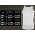 Slim N Lift - Nylon Slimming Vest For Men - White Color. 