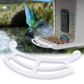 Quasar High-quality Plastic Bird Perch Extender Easy Install Bird Feeder Perch Extender Enhance Bird Buddy Feeder with Plastic Hummingbird Feeder Accessories. 