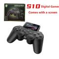 S10 Controller Game Pad Digital Game Player: S10 Mini Portable Retro Video Handheld Game Console 2.4-Inch Built-in 520 Games AV Output Video Two Player Controller Kids Gift. 