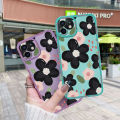 JIUMOO Case For Huawei Y9s Case Cartoon Clear Flower Thin Shockproof Square Edge Silicone Casing Full Lens Cover Camera Protect Cases Softcase. 