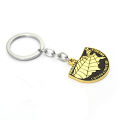 Game Death Stranding Keychain Metal Fragile Keyring Map Logo Key Chains Holder Men Women Chaveiro Cosplay Jewelry Accessories. 