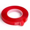 Transparent double sided silicone tape. 