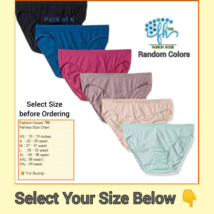 Pack%20of%206%20Panties%20Soft%20Cotton%20Underwear%20Panties%20For%20Women%20&%20Girls%20Multi%20color%20Cotton%20Panties%20Panty%20For%20Girl%20Panty%20For%20Women%20Ladies%20Undergarments%20For%20women%20-%20Non%20Period%20Panties%20-%20Panties%20For%20Girls%20-%20Image%203