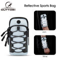 Outtobe Sports Armbands Fitness Reflective Arm Bag Pouch Sport Bag Running Arm Bag Waterproof Mobile Phone Bag Waist Bag Shoulder Bag Outdoor Sport  Wrist Bag Exercise Workout Running Crossbody Pouch Bag. 