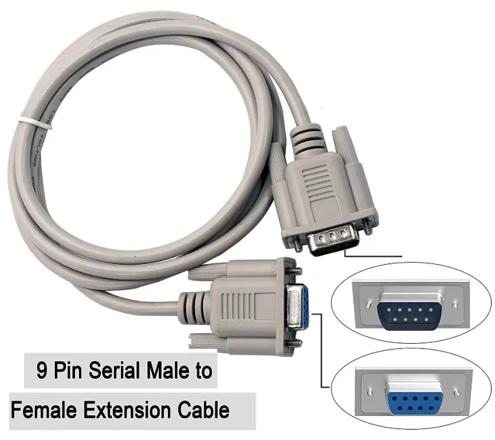 DB9%20Male%20to%20Female%20RS232%20Extension%20Serial%20Cable%20/%209%20Pin%20Serial%20Male%20to%20Female%20Extension%20Cable%20Lead%20DB9%20RS232%20Serial-Grey%20-%20Image%205