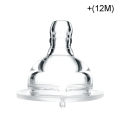 Anti Flatulence Silicone Wide Neck Natural Nipple for Bobo Baby Milk Bottle. 