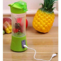 Rechargeable Mini Portable Fruit Shaker Bottle Electric Juice Juicer Blender, Mini USB Juicer Machine, Portable Blender with USB Charging - 380ml Capacity. 