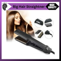 SP Dealz Professional Hair straightener Nano Silver Ceramic Coating | Comes with Long Cord | Temperature control. 