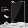 [iPad Air 4 /4th Generation iPad Pro 11 2018 TPUTransparent Shock Proof Silicone [With Corner Air Bag Back Cover] – Crystal Clear. 