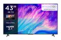 iFFALCON by TCL 43" U62 4K HDR TV/ 2 Years Brand Warranty. 