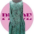 #24 Tiger Print Front Open Abaya with Belt | Burqa for Women & Girls | Printed Designer Abaya | Premium Georgette Fabric | Green. 