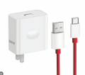 80W OnePlus Warp Charging Adapter With Cable - Power Adapter Suit. 