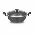 Chef Non-Stick Stylish Kitchen Set / Cookware Set With Combine Lid - Maroon 16 pcs. 