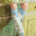 【Top mobile】Kids Katoenen Sokken Schattige Dieren Vos Kat Cartoon Knie Lange Beenwarmers Baby Sok Voor Meisje Infant Kinderen Sok. 