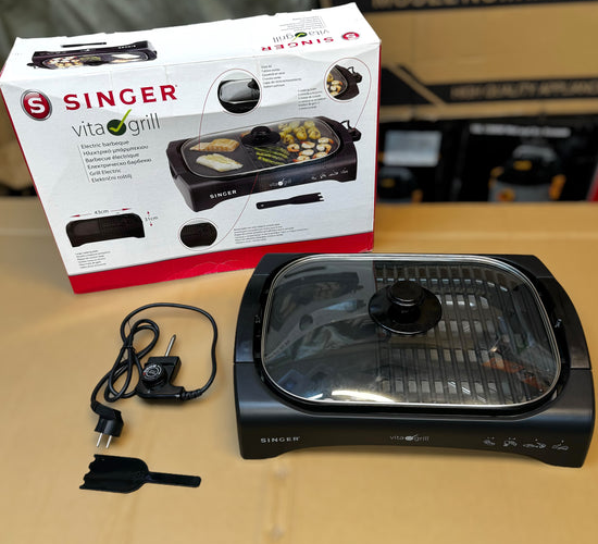 Lot Imported Singer Vita Grill Electric BBQ, Smokeless Kitchen Grill,  Home Stove Smokeless Grill Indoor, Especially designed for BBQ, Sandwich Non Stick