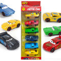 Cartoon McQueen Heavy Alloy Metal DieCast Piston Cup Cars Toys For Kids Boys Girls Vehicle Die Cast Car Toy Set - Free Wheel. 