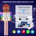 Microphone Wireless & Hifi Speaker Bluetooth Mike Imported Speaker Portable for All Bluetooth devices USB Supported. 
