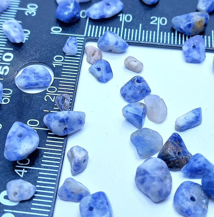 3-11mm%20Natural%20blue%20Spot%20Stone%20Beads/%20Gemstone,%20Stone%20Nugget%20Beads,%20100pcs,%20DIY%20Art%20&%20Craft.%20-%20Image%203