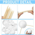 ZOROOM 2X Solar System Project Kit, PlanetModel Crafts 14 Mixed Sized Polystyrene Spheres Balls for School Science Projects. 
