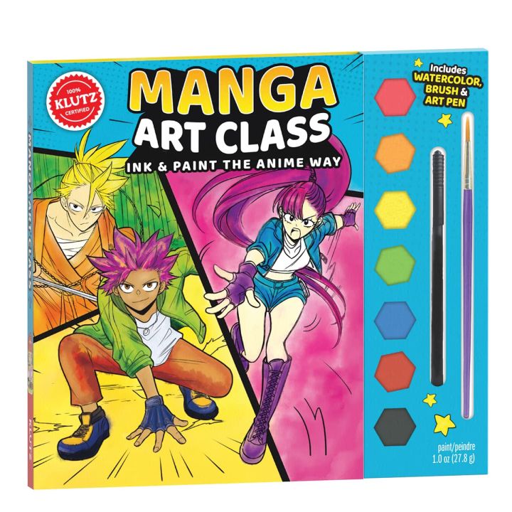Liberty Books | Manga Art Class by Editors Of Klutz (100% Original)