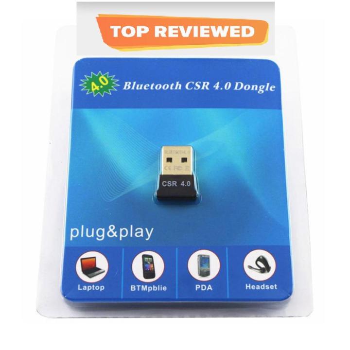 Bluetooth CSR 4.0 Dongle 2.0 USB Wireless Adapter For Win 8 10 PC Computer Laptop