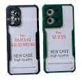 Applicable VIVO Y36 4G Phone case Blade Acrylic Frosted Fine Hole All-Inclusive Drop-Resistant Protective Cover. 