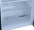 9160LF Chrome Pro Hairline Silver Double Door Refrigerator. 