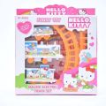 Hello Kitty Electric Battery Operated Train Set With Big 18 Inch Round Track. 