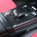 Carbon Fiber Car Center Console Armrest Cover Shell Decoration for Mercedes Benz A Class W177 A180 A200 A220 A250 2019+. 