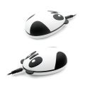 Ergonomic 2.4GHz Wireless Rechargeable Optical Panda Shape Computer Mouse-multicolor. 