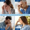Migraine Relief Cap for Migraines, Headaches, Sinuses, Tension Relief Headache Relief Cap for Men & Women Hot and Cold Therapy Relaxing Thermax Migraine Cap, Migrane Relaxing Cap. 