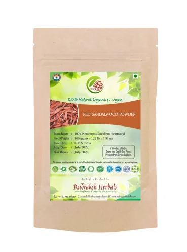 Organic Red Sandalwood Powder Organic Red Sandalwood Powder Organic Red