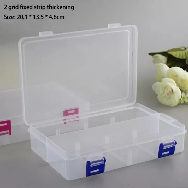 1pcs%20Transparent%20Plastic%202%20grid%20fixed%208Grid%20Storage%20Box%20Jewelry%20Beads%20Pills%20Screw%20Organizer%20Container%20Case%20Storage%20Case%20Boxes%20-%20Image%205