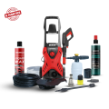High Pressure Washer 1600 Watts (130 Bar) with Ultimate Shine Bundle. 