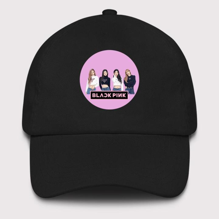 Blackpink cap for blink army kpop fans design hat adjustable