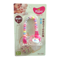 BAGASHION Baby fish Pacifier with Chain Holder Beautiful For kids Silicon Pacifier with Cap and Beaded Chain - BPA-Free Soother for baby Soother for baby boy Soother for baby girl Soother for newborn baby  Soother Pacifier with Clip-On Holder for Infants. 