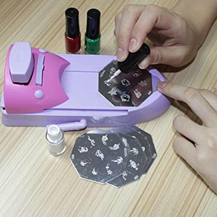 Home DIY Nail Stamping Printing Machine
