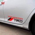 18 x 8 inches- RACING DEVELOPMENT TRD CAR STICKER for exterior decoration boys sports lovers. 