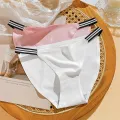 l Comfort underwear soft waist panties M-XO 1pc no FINETO sewn panties women's low soft panties panties underwear underwear 6 colors new products. 