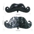 Mustache Foil Balloon Large 35 Inches Big Shape Helium Balloons Birthday Party Pipe To Inflate Included Unbeatable Low Price Guarantee. 